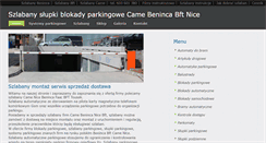 Desktop Screenshot of parkingoweblokady.pl